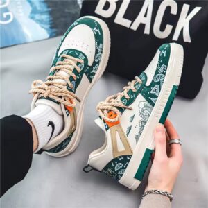 Men’s Lightweight Summer Board Sneakers – Anti-Slip Casual Running Shoes for Outdoor & Daily Wear